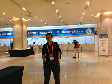 Dr. Kevin Wang at 7th International Crop Science Congress