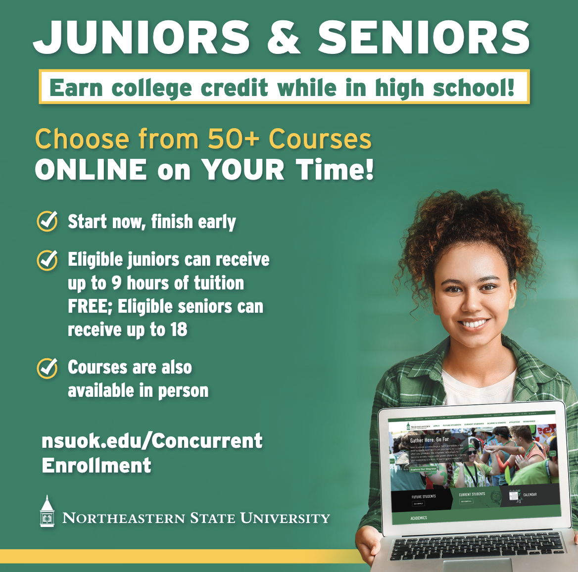 Concurrent Enrollment Admission Information | NSU