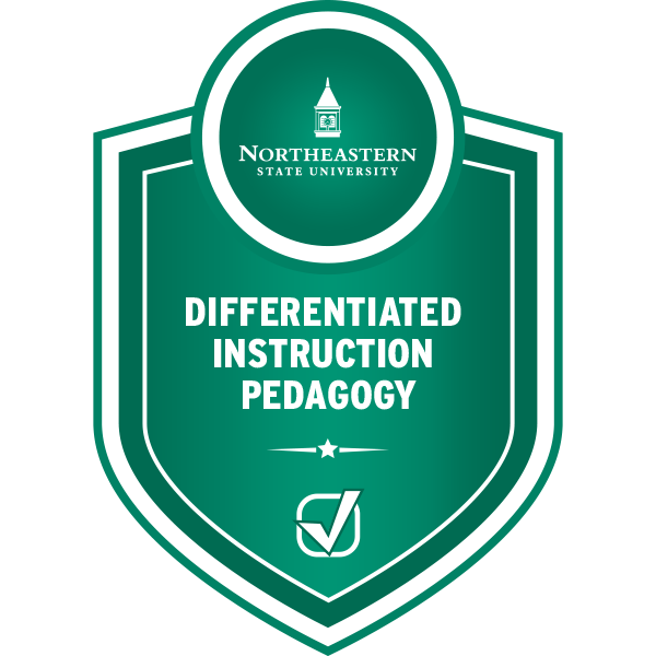 Differentiated Instruction Pedagogy Badge Graphic