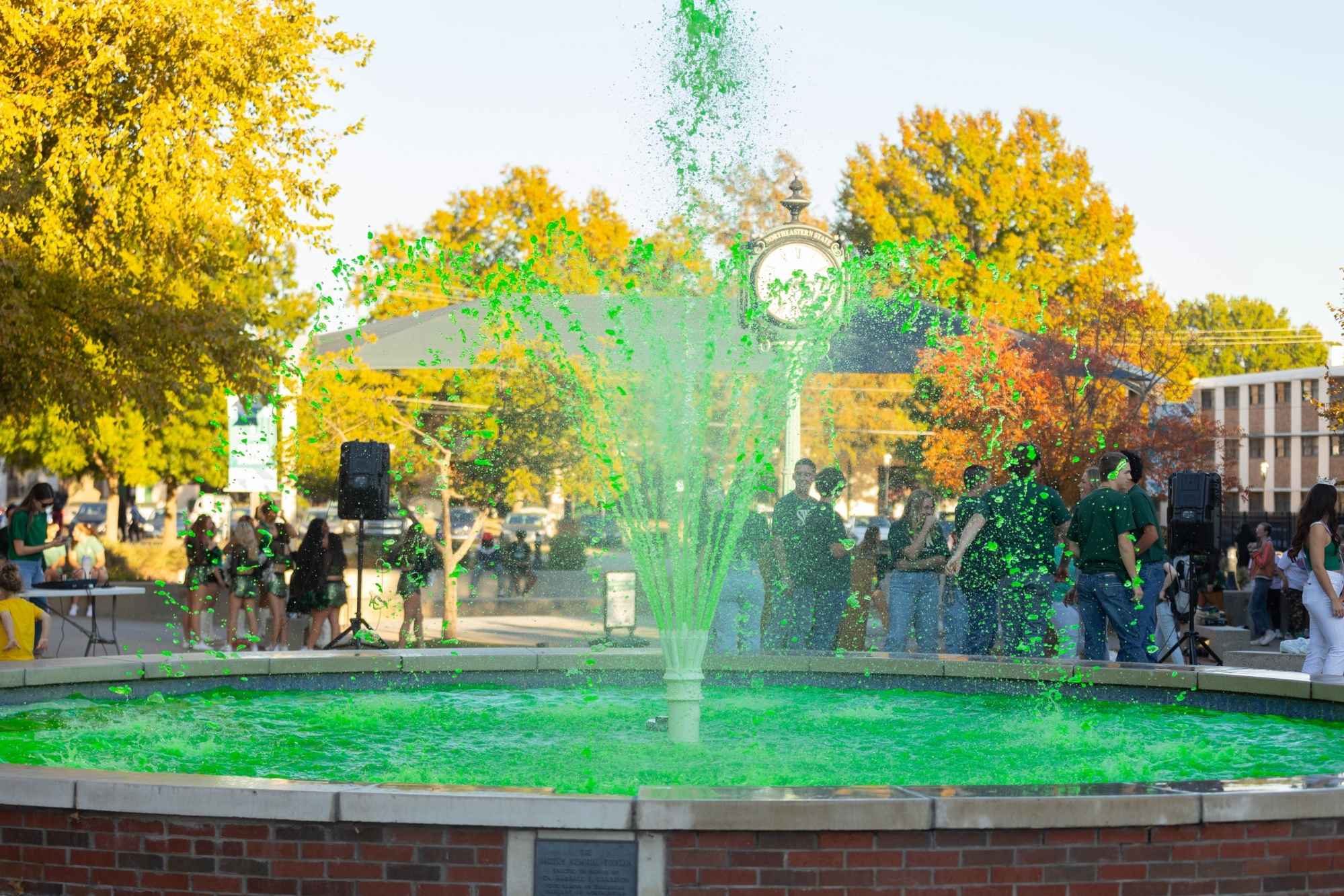 green fountain green fountain
