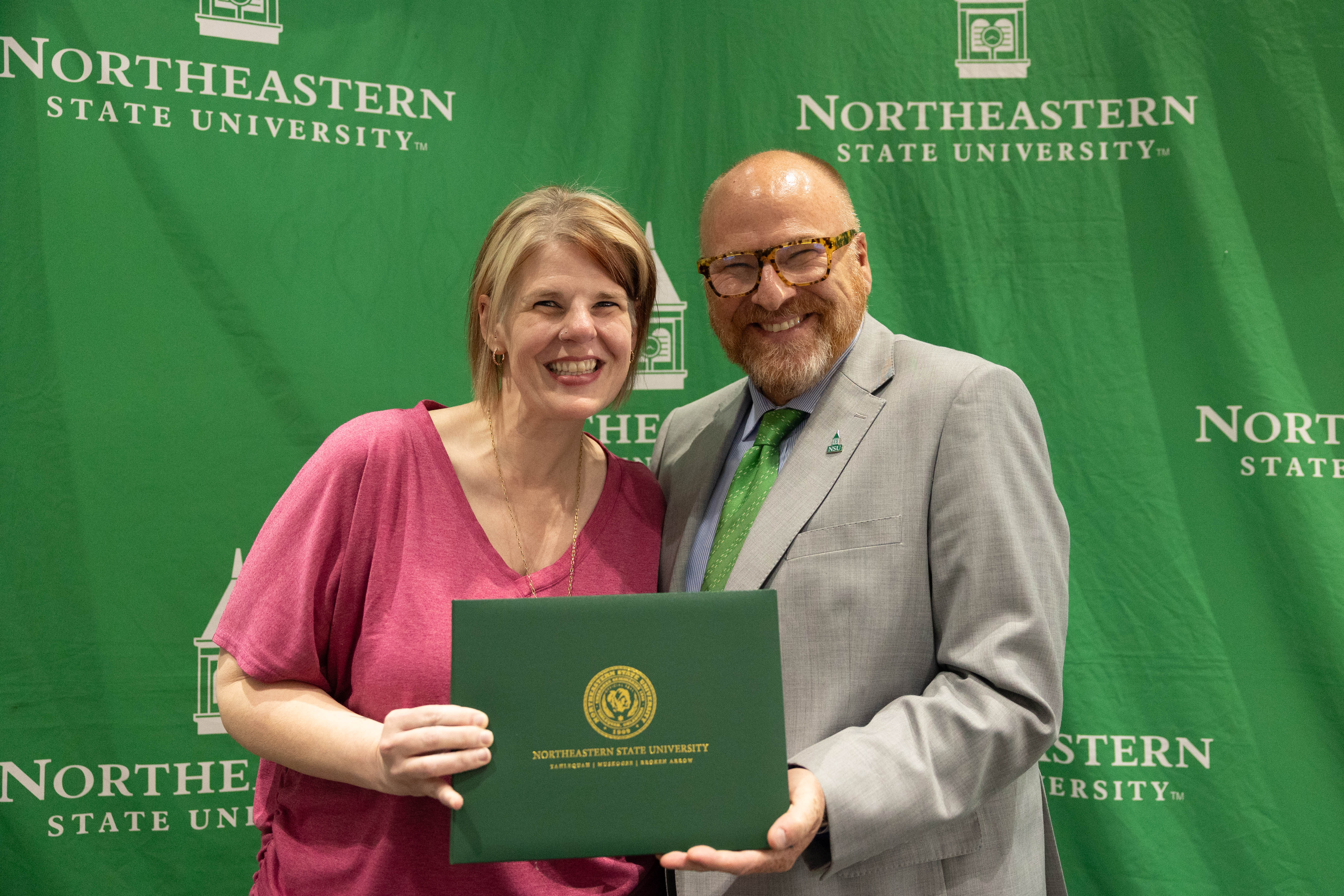 Model the Way Kristen Keyser and President Hanley