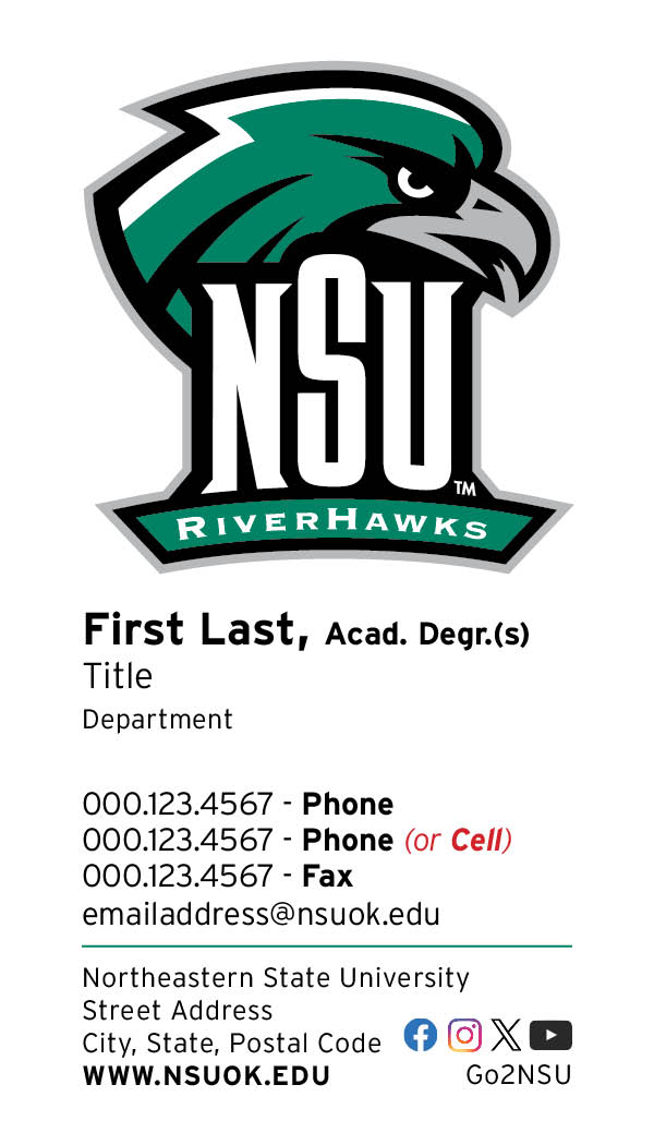 recruiter business card