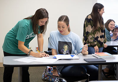 Students in classroom