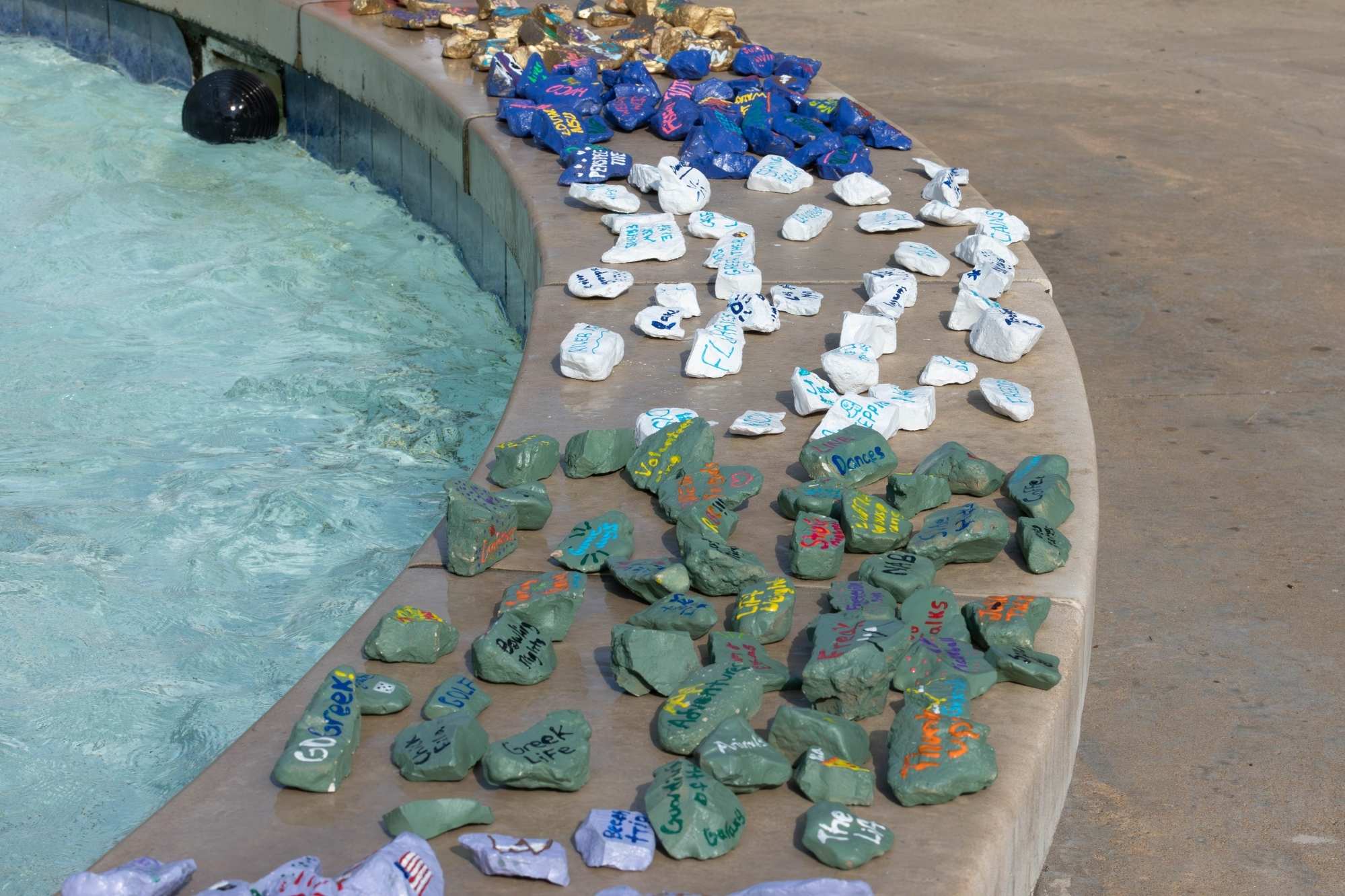 RBC Rocks at fountain