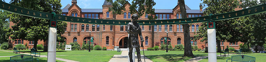 Seminary Hall building summer