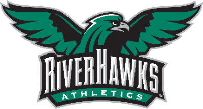 RiverHawks Wordmark With Bird