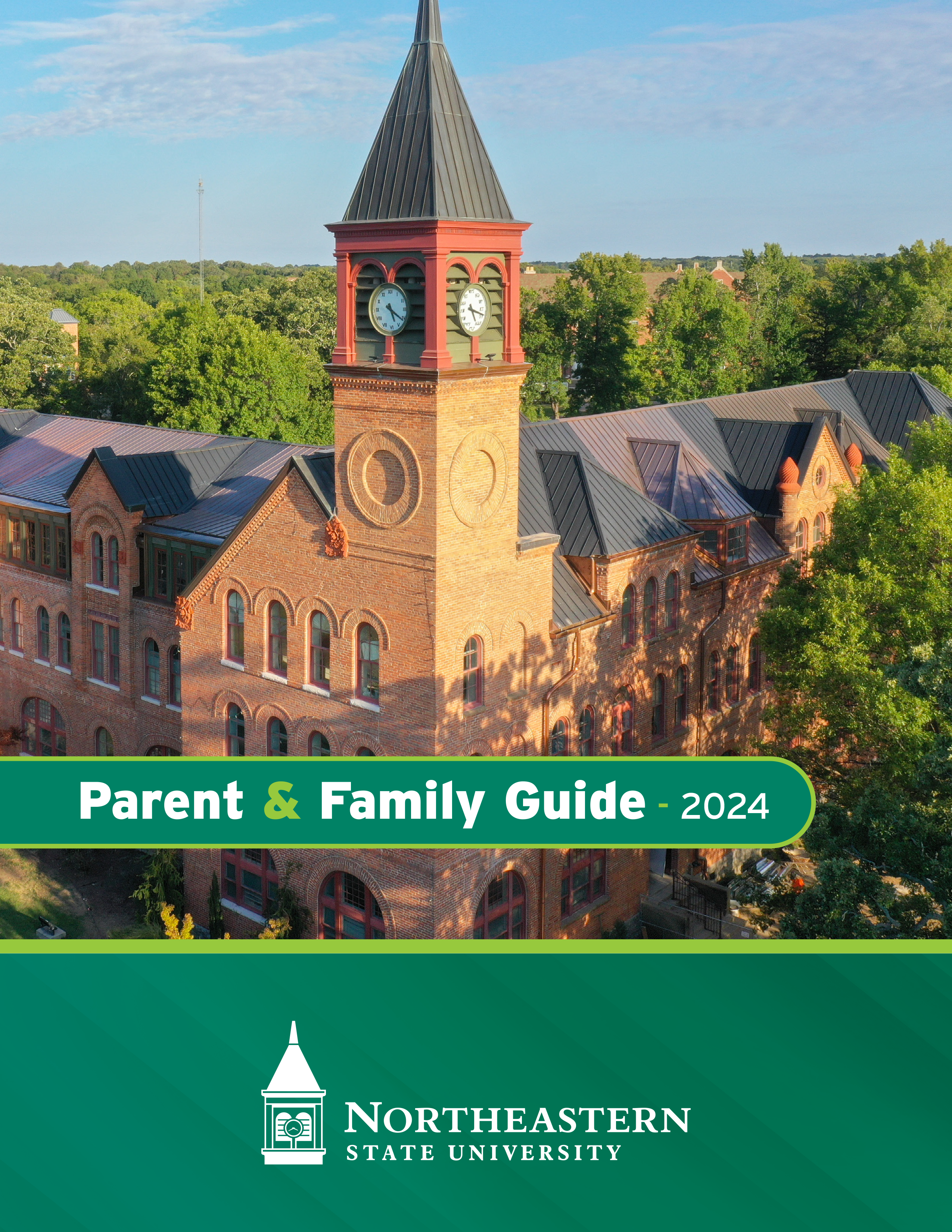 cover image for the nsu parent guide for the year 2023