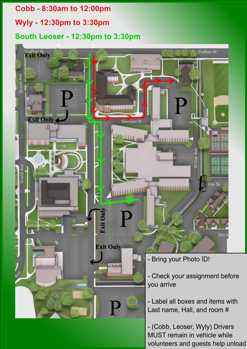 Move In Day Information