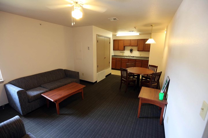 Seminary Suites Livingroom