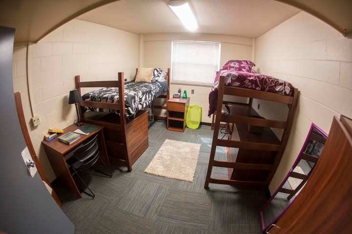 northeastern university dorm room