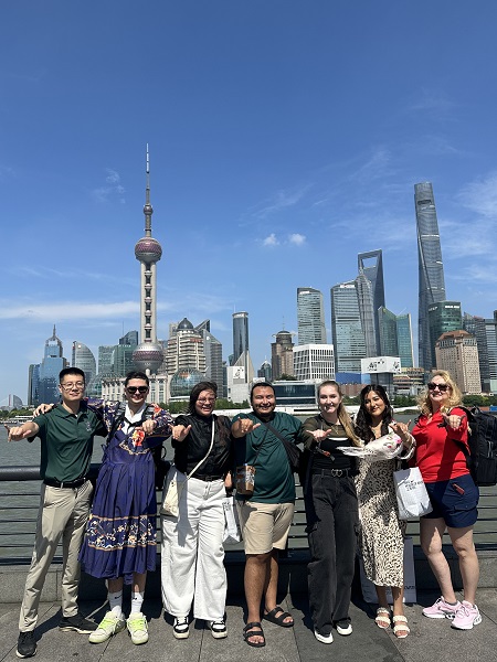 NSU students in China