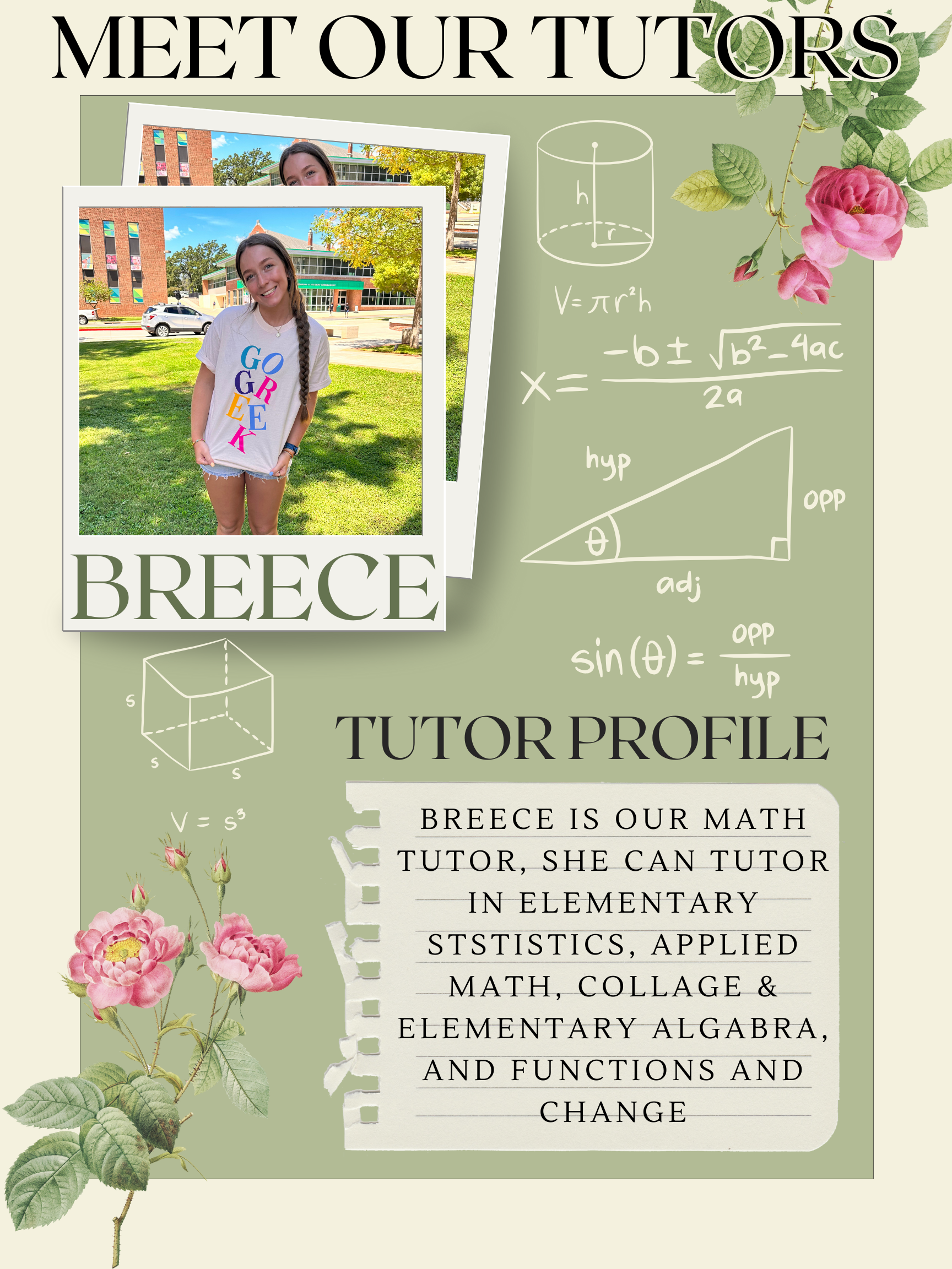 Breece- Tutor